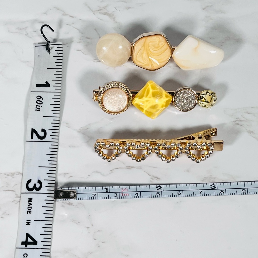 3 Piece Hair Clip Set - Picture 5 of 7